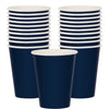 True Navy Paper Coffee Cups, 9 Oz.