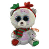 Ty - Xm Mistletoe Bear Antlers Reg