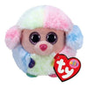 Ty - Puffies Rainbow Poodle