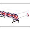 Union Jack Tablecover Plastic