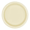 Vanilla Creme Plastic Plates, 7"