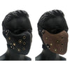 Venetian Biker Punk Leather Mask