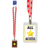 Vip Party Pass Lanyard W/Card Holder