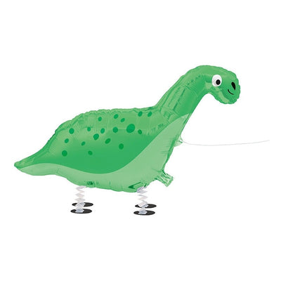 Walking Pet Dinosaur Foil Balloon