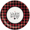 Warm & Cozy Round Plates, 10"