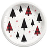 Warm & Cozy Round Plates, 6 3/4"