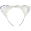 White Marabou Cat Ears