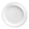 White Plastic Plates, 7"