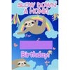 Yard Sign - Fill-In-The-Blank Sloth Birthday