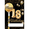 Yard Sign - Fill-In-The-Blank Sparkling 18Th Birthday