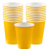 Yellow Sunshine Paper Cups, 9Oz.