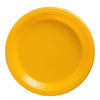 Yellow Sunshine Plastic Plates, 7"